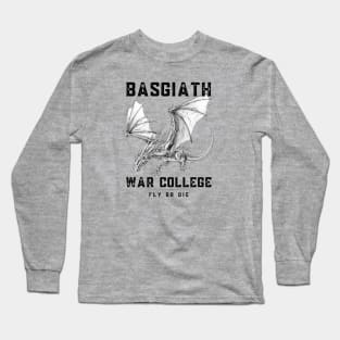 Fourth Wing Basgiath War College Long Sleeve T-Shirt